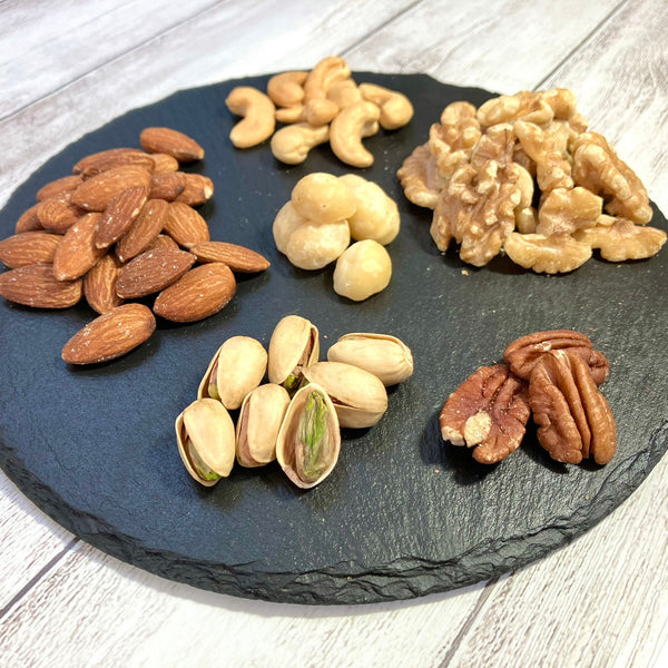 デリシャスミックスナッツ【食塩/油不使用】 – 煎りたてナッツと落花生